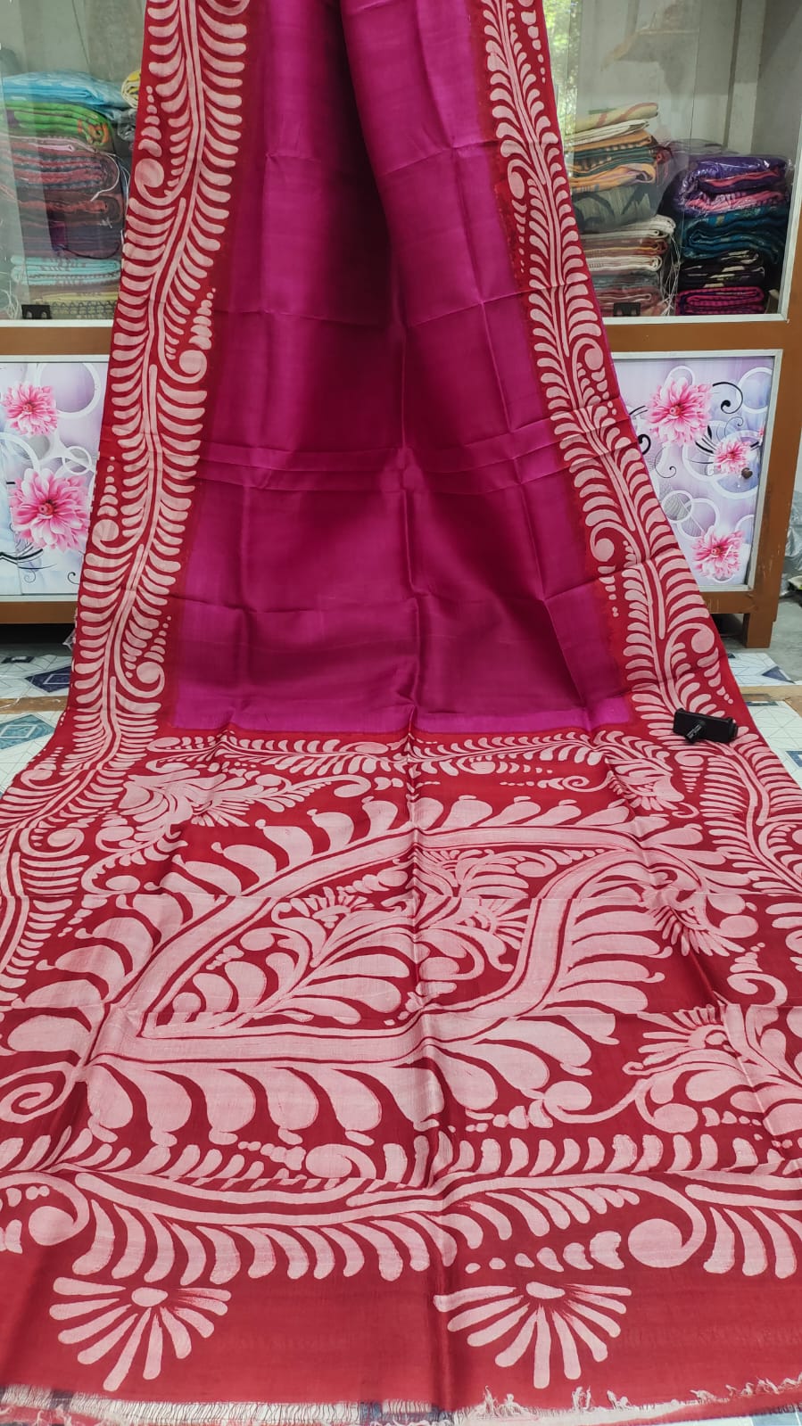 Magenta & Crimson Murshidabad